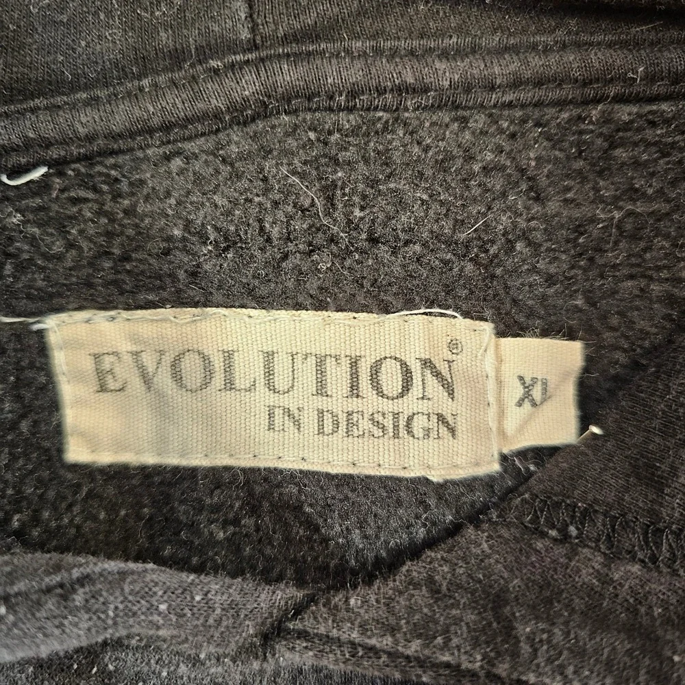 Evolution In Design Self Made Graphic‎ Hoodie Black Mens XL Crown Streetwear